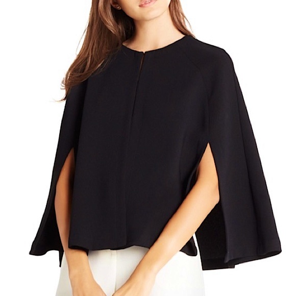 BCBGeneration Jackets & Blazers - BCBGENERATION  | BLACK CAPE  SZ XXS